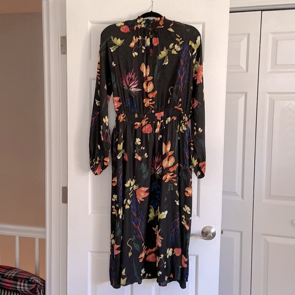 a new day Black Floral Midi Dress - Picture 2 of 9